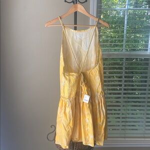 Free People Deserted Island Mini Dress size XL